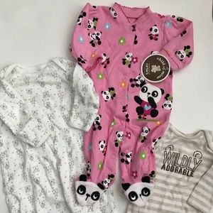Carter’s baby girl 0-3 months 3 pieces